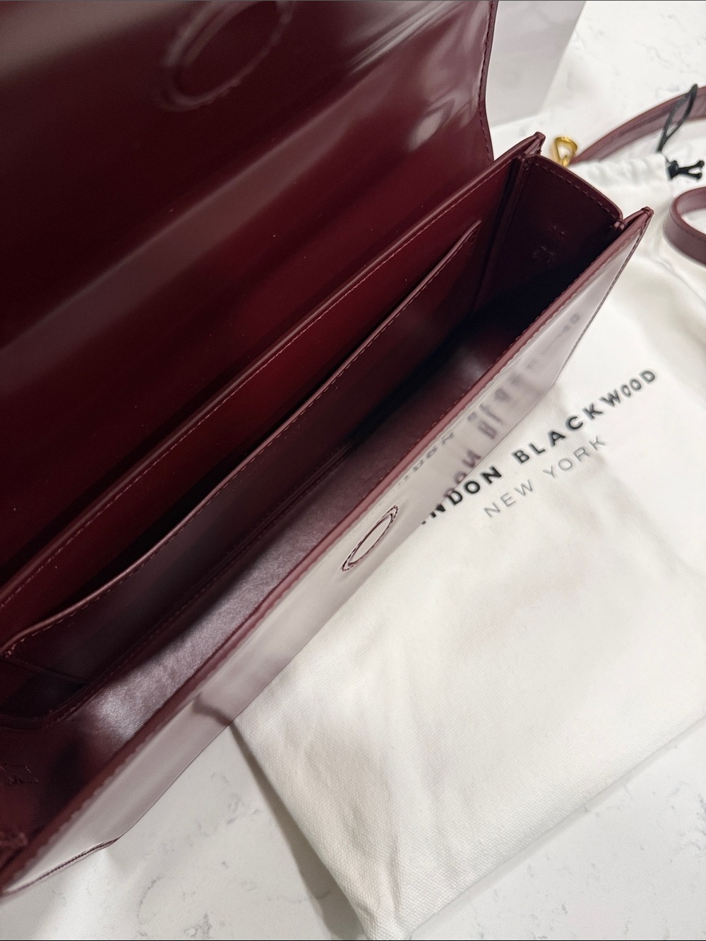 Brandon Blackwood Leather Bag - Picture 6 of 6